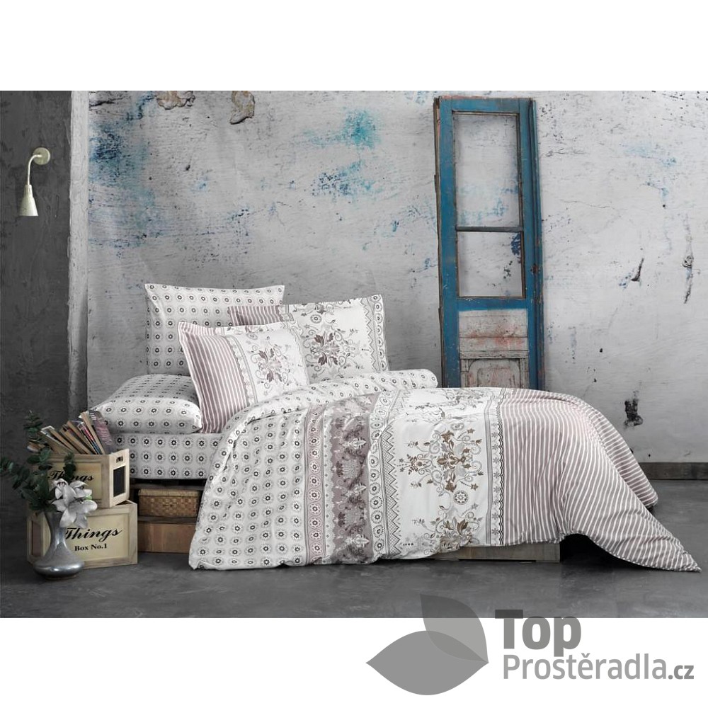 TOP Flanelové povlečení DELUXE 140x200+70x90 COSTA