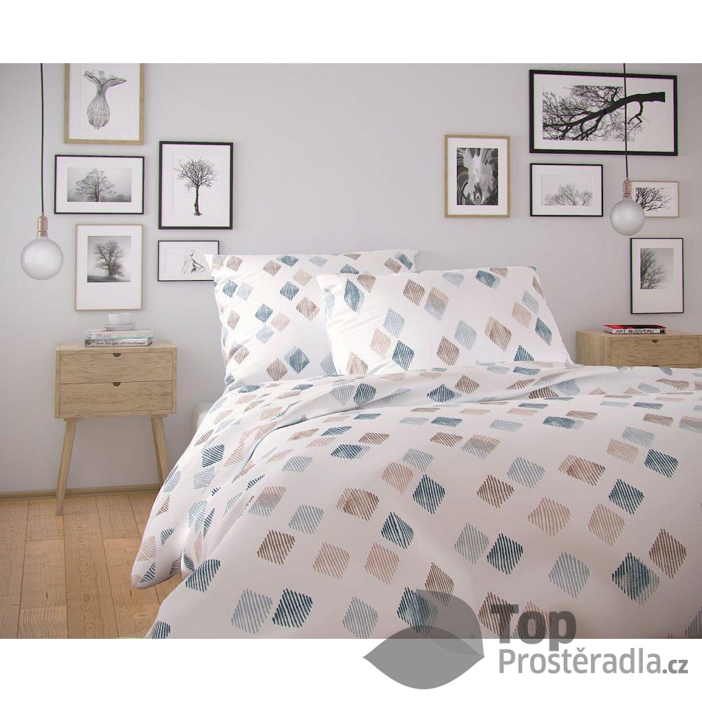 TP Bavlněné povlečení NORDIC COLLECTION 140x200+70x90 AGNES