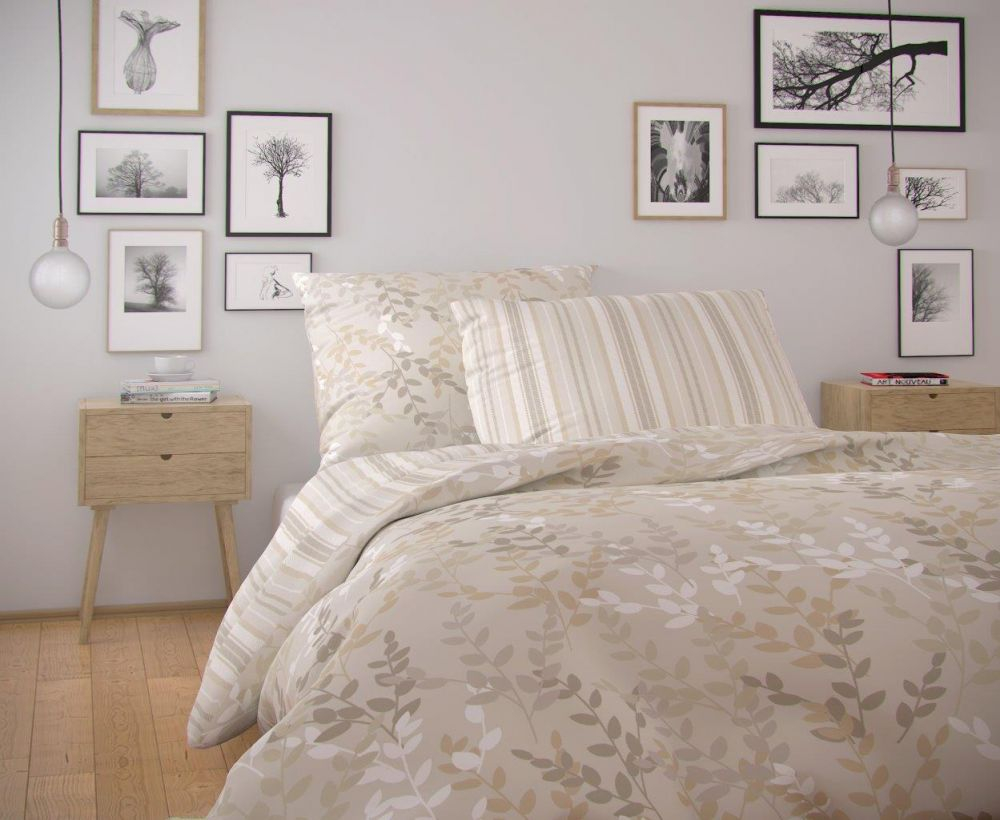 TP Prodloužené bavlněné povlečení NORDIC COLLECTION 140x220+70x90 ASTRID