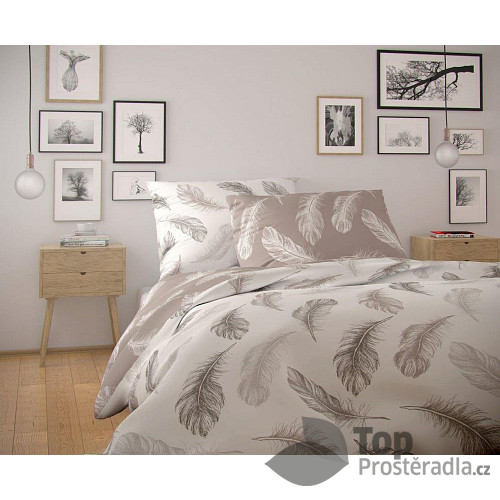 Francouzské bavlněné povlečení NORDIC COLLECTION 220x200+2x70x90 SHELBY
