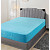 Mikroflanel prostěradlo 90x200 Elegance - Azurová