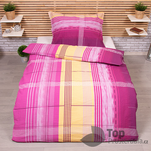 Krepové povlečení Deluxe 140x200+70x90 Medina