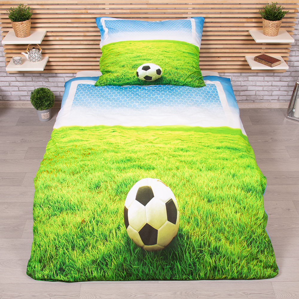 TP 3D povlečení 140x200 + 70x90 - Fotbal