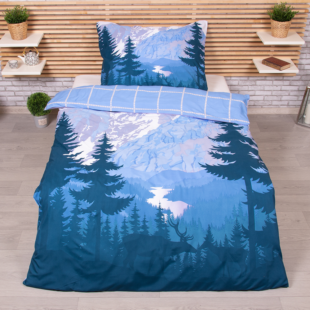 TP 3D povlečení 140x200 + 70x90 - Hora