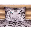 3D povlečení 140x200+70x90 Modrooký tygr