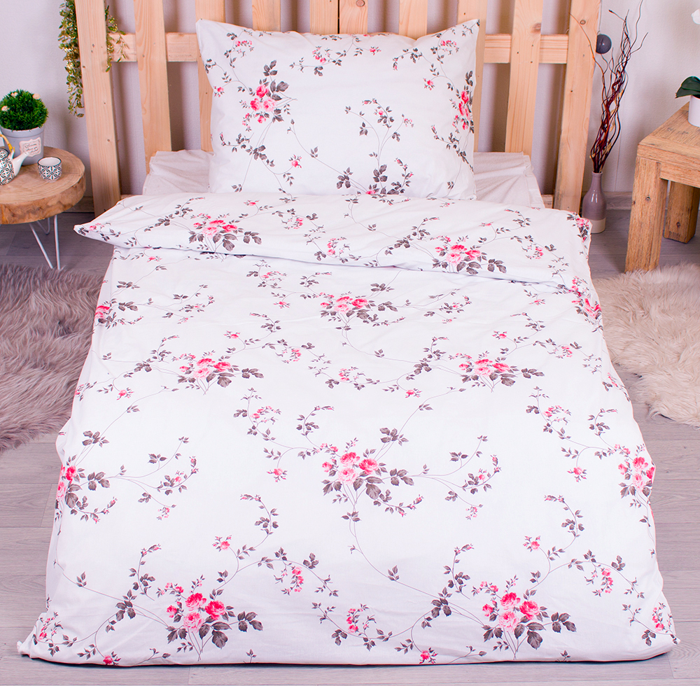 TP Bavlněné povlečení 140x200+70x90 - Mia čajová