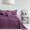 Dekorační přehoz na postel SOFTA 240x260 - Fialovo-růžový