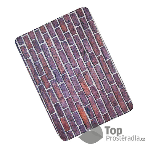 3D Podlahová předložka 50x70 Cihlová zeď