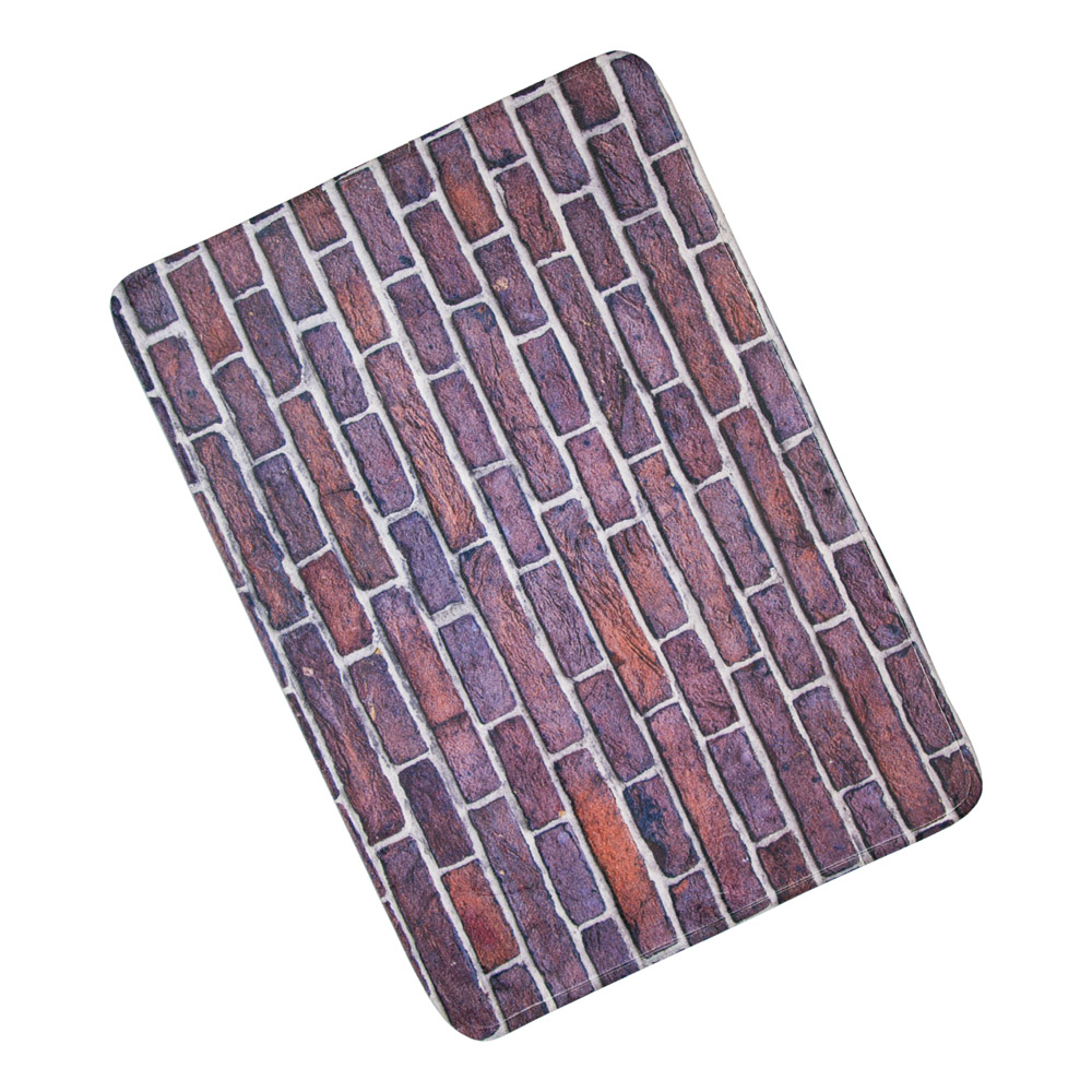 Fotografie TP 3D Podlahová předložka 50x70 Cihlová zeď