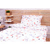 Polybavlněné povlečení DeLuxe 140x200+70x90 Barevní motýli