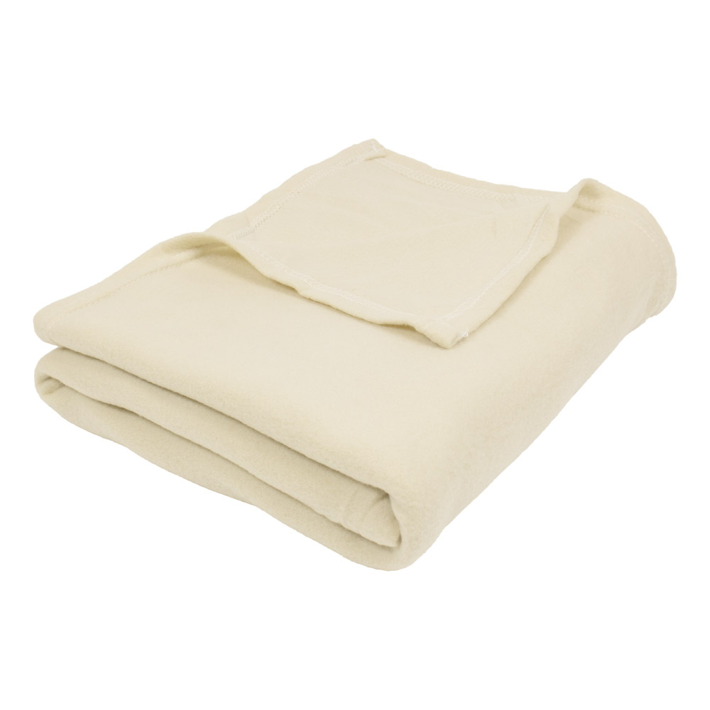 TP Fleecová deka Old English 150x200 Krémová