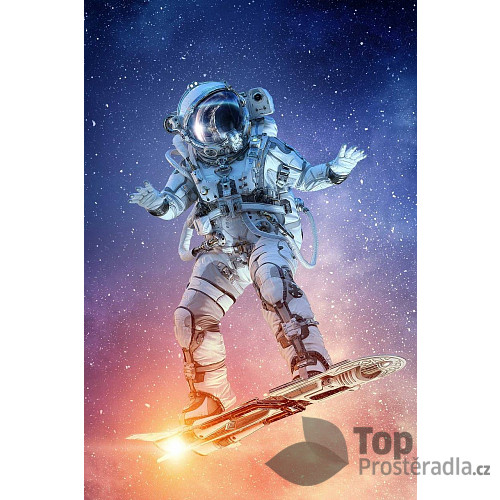 Fleecová deka 100x150 - Astronaut
