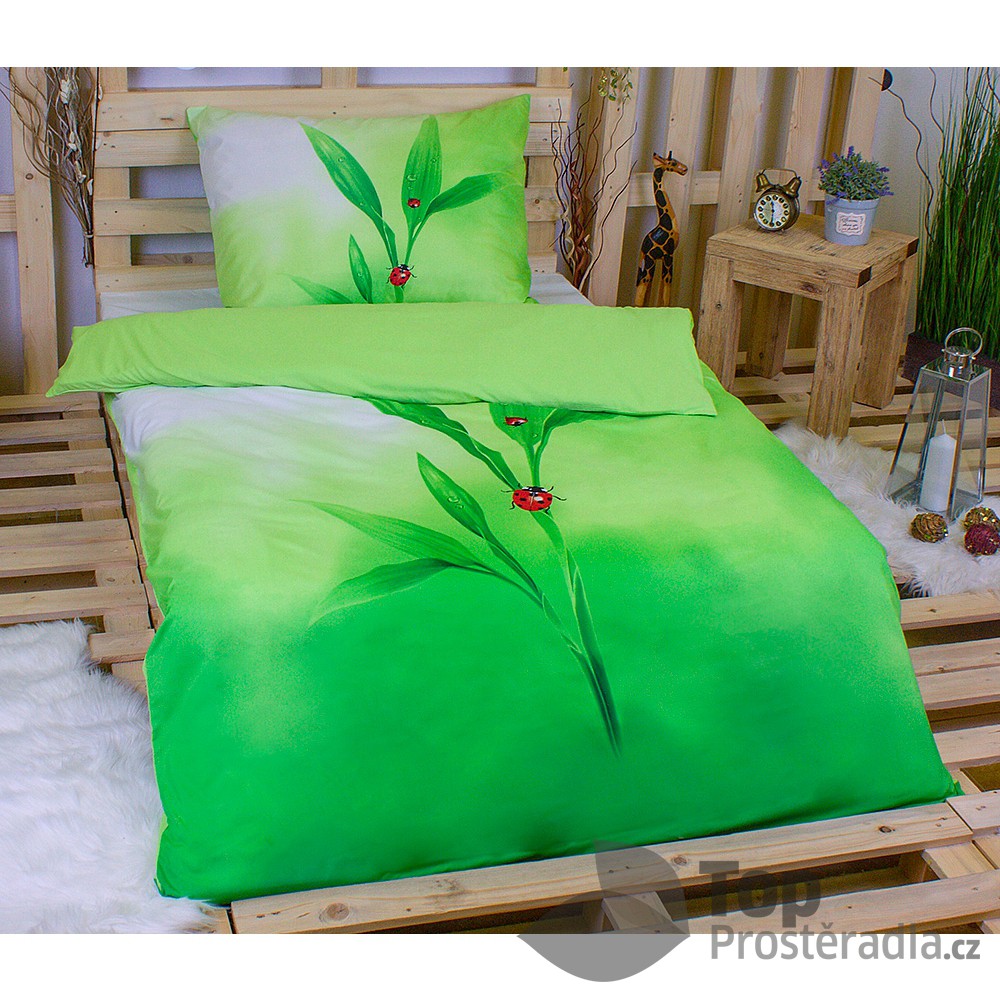 3D povlečení 140x200 + 70x90 - Beruška
