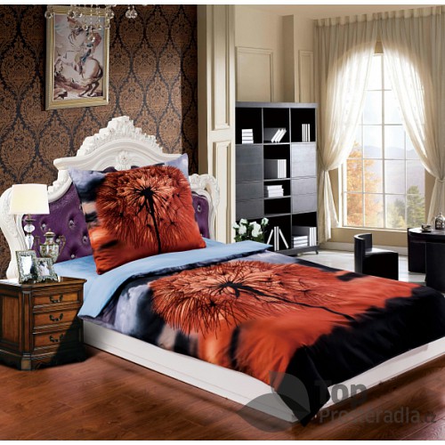 3D povlečení 140x200 + 70x90 - Pampeliška