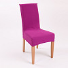 Univerzální potah na židli jednobarevný - Růžová 2ks