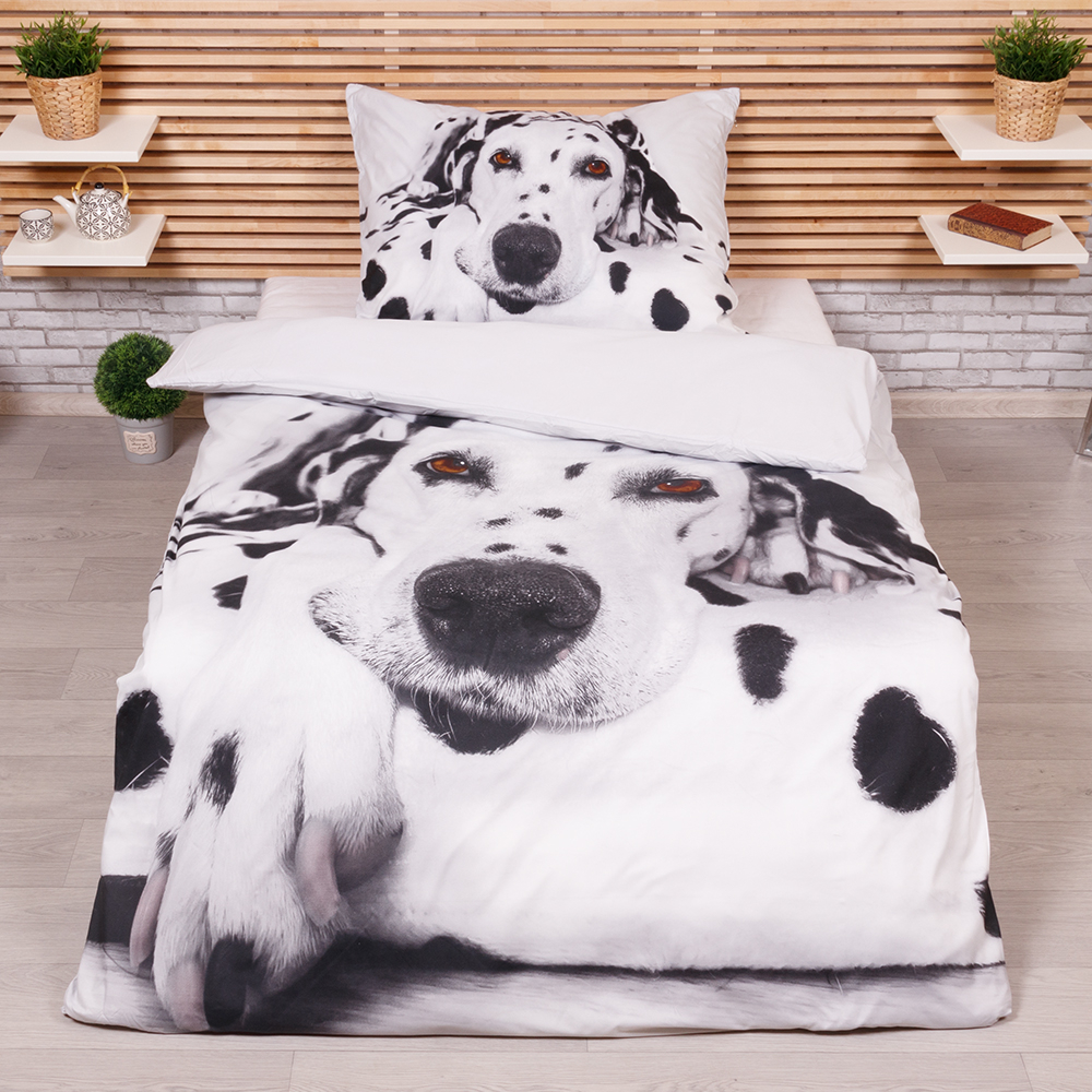 TP 3D povlečení 140x200+70x90 - Dalmatin