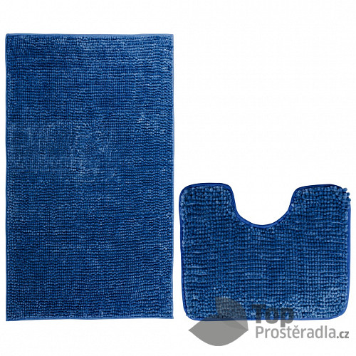 Koupelnový set BATI 50x80+40x50 - Tmavě modrý