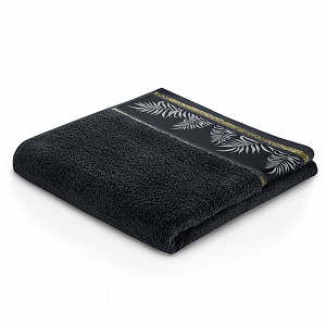 Luxusní froté ručník PAVOS 50x90 - Černý