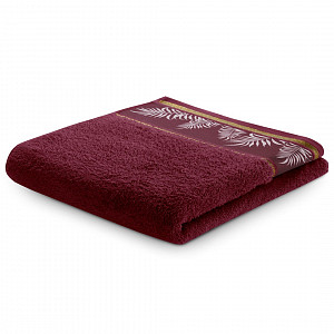 Luxusní froté ručník PAVOS 50x90 - Vínový