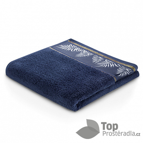 Luxusní froté ručník PAVOS 50x90 - Tmavě modrý
