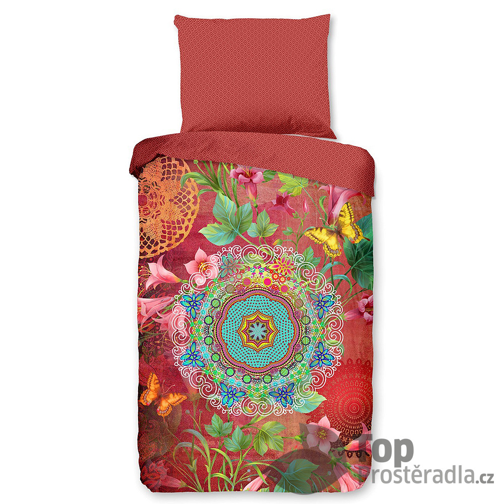 TP Povlečení bavlněný satén HIP DeLuxe 140x200+70x90 Novali