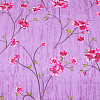 Prodloužené bavlněné povlečení 140x220+70x90 Fleur fialová