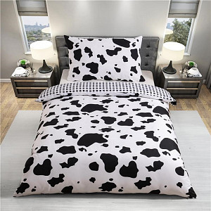 Microtop povlečení 140x200+70x90 Cow