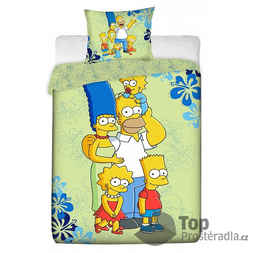 Simpsonovi bavlněné povlečení - Family