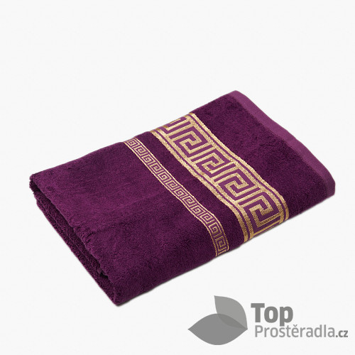 Luxusní bambusový ručník ROME COLLECTION - Fialová