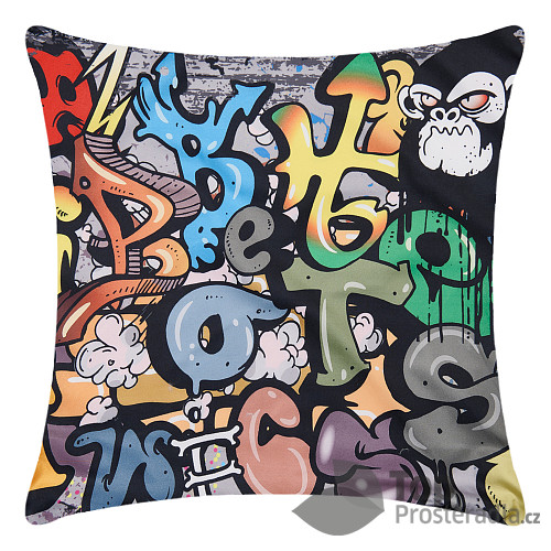 3D povlak 45x45 - Graffiti