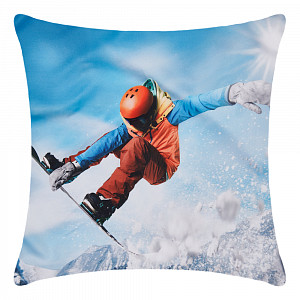 Set 3D povlak 45x45 - Snowboard + polštář