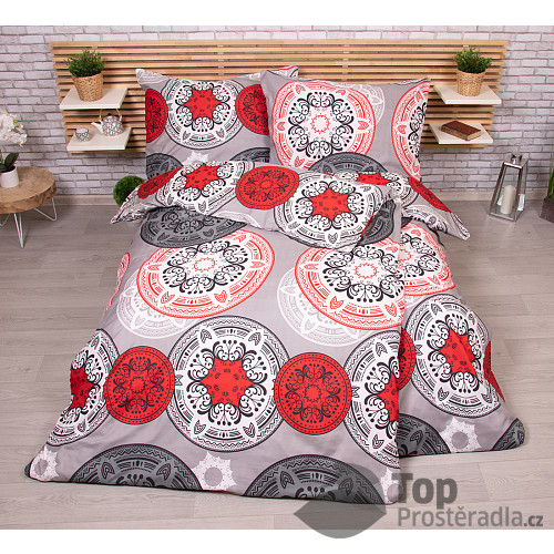 Zvýhodněná sada Microtop povlečení na dvě lůžka 140x200+70x90 Orient grey