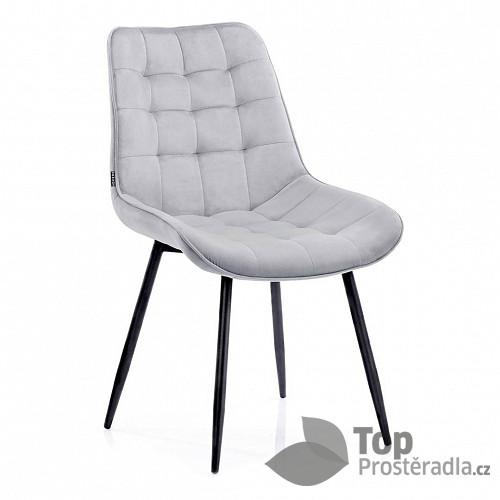 Židle Algate - Světle šedá