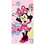 Osuška 70x140 - Minnie Pink Bow