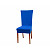 Univerzální elastický potah na židli Jersey - Modrá