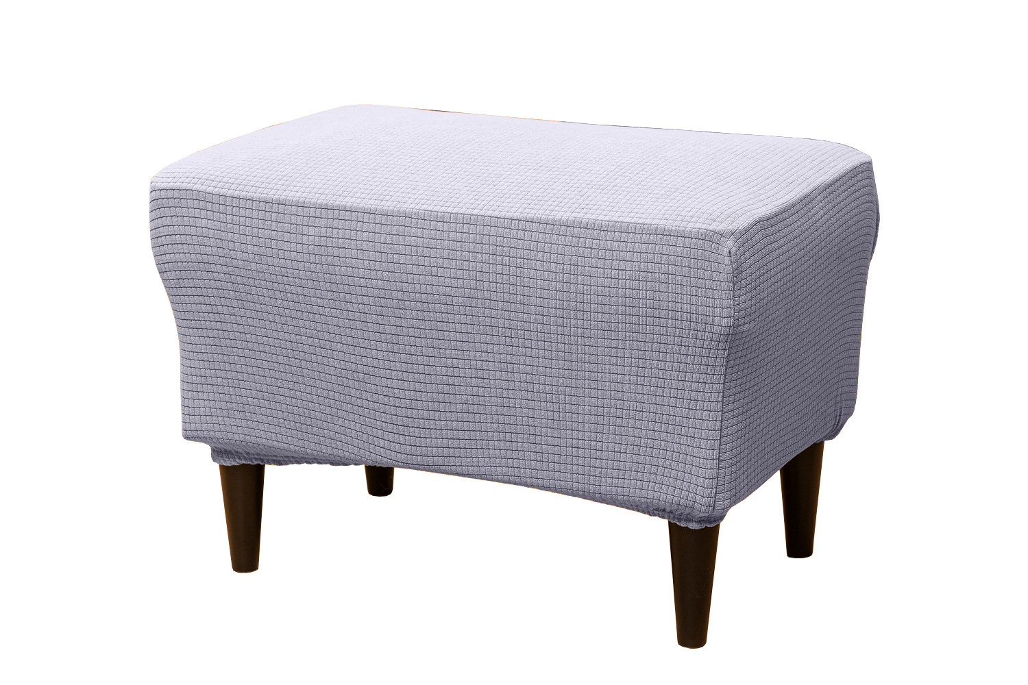 Potah na taburet Stella - Šedá