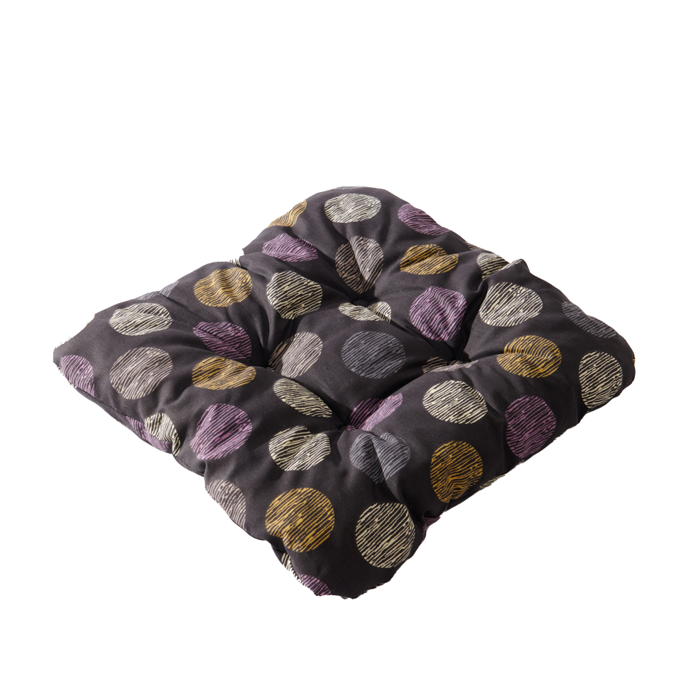 TP Sedák 40x40 Černá kolečka