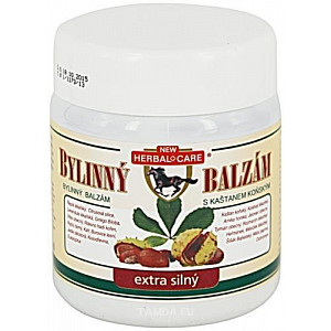 Bylinný balzám s kaštanem koňským - extra silný 500ml