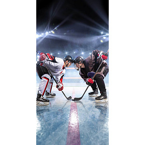 Osuška 70x140 - Lední hokej
