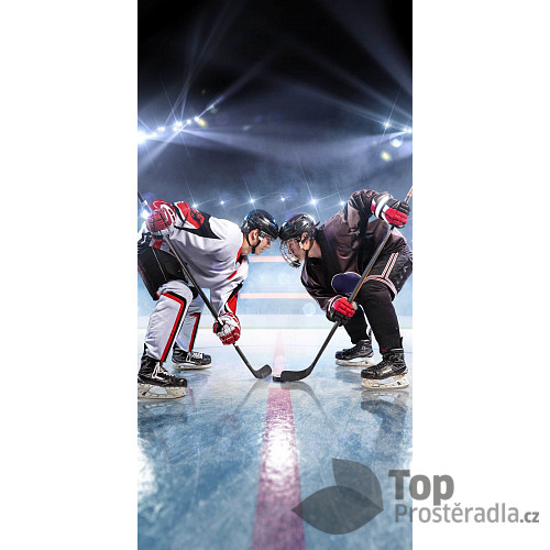 Osuška 70x140 - Lední hokej