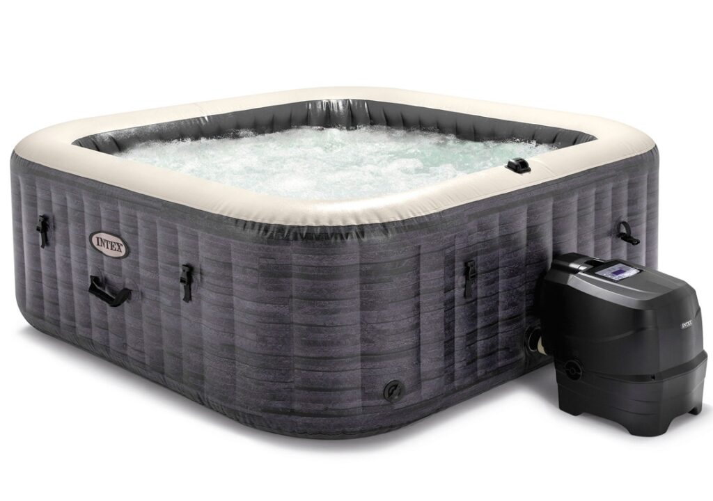 Bazén vířivý nafukovací Pure Spa - Bubble Greystone Deluxe 6 AP - Intex 28452