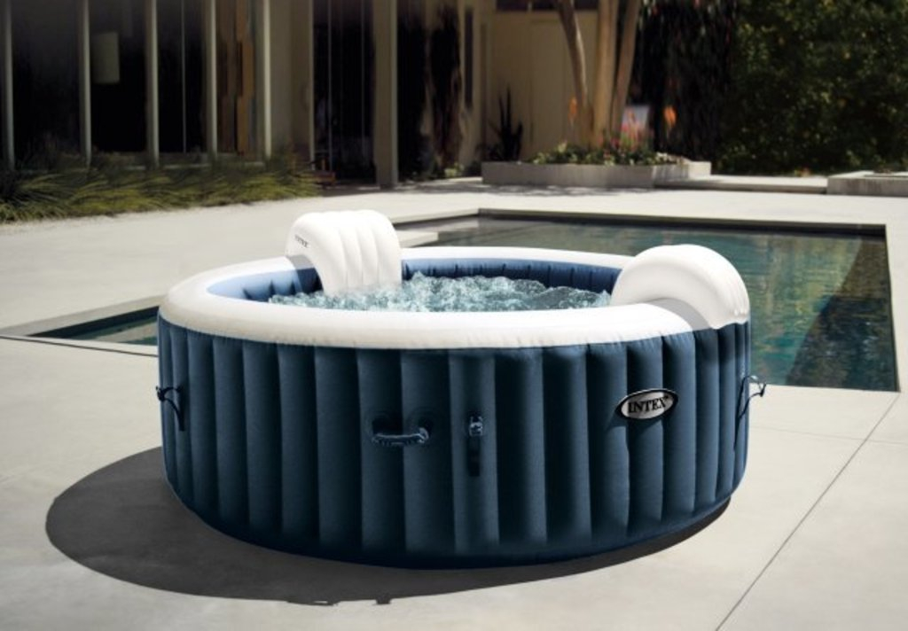 Bazén vířivý nafukovací Pure Spa - Bubble HWS MODRÁ - Intex 28406/28430EX