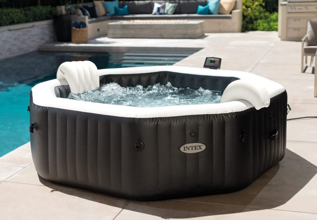 Bazén vířivý nafukovací Pure Spa - Jet & Bubble Deluxe HWS 6 - Intex 28462EX