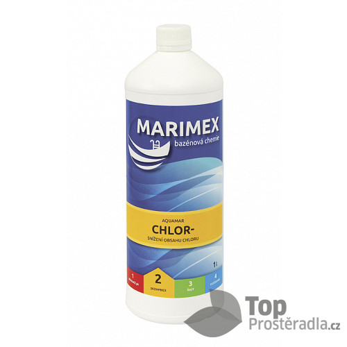 Marimex Chlor mínus 1 l (tekutý přípravek)