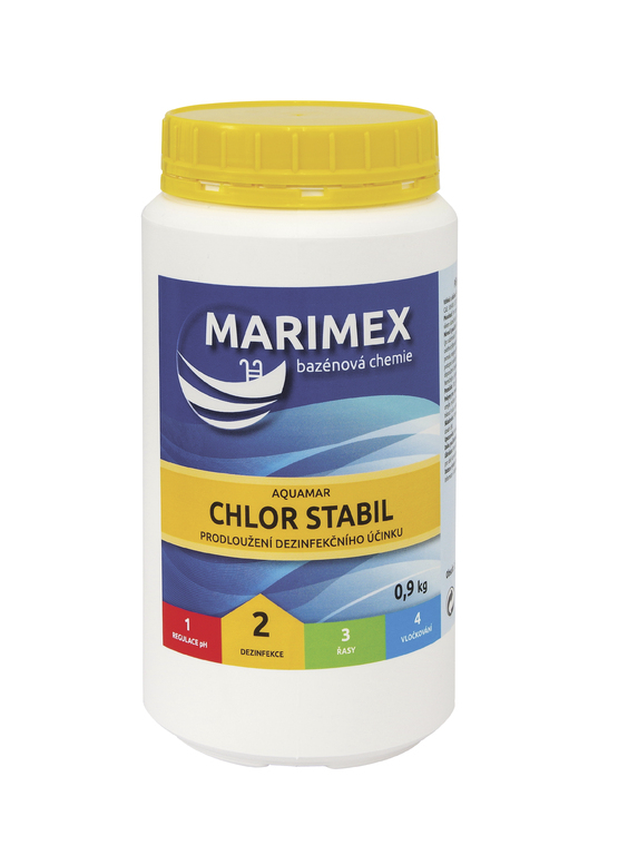 Fotografie MARIMEX Stabilizátor Chloru, 0,9 kg