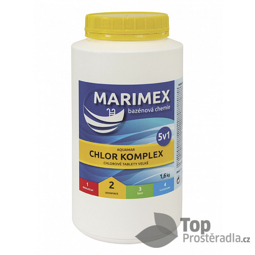 Marimex chlor komplex 5v1 1,6 kg (tableta)