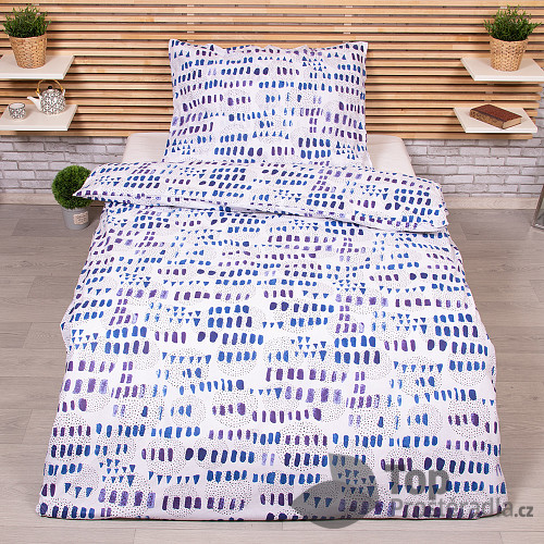Bavlněné povlečení 140x200+70x90 Indigo Dream