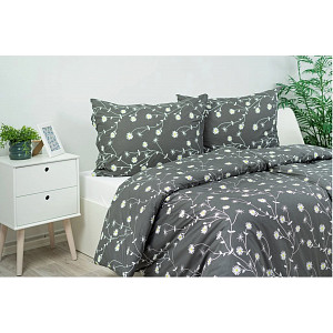 Bavlněné povlečení Deluxe 140x200+70x90 Kopretiny
