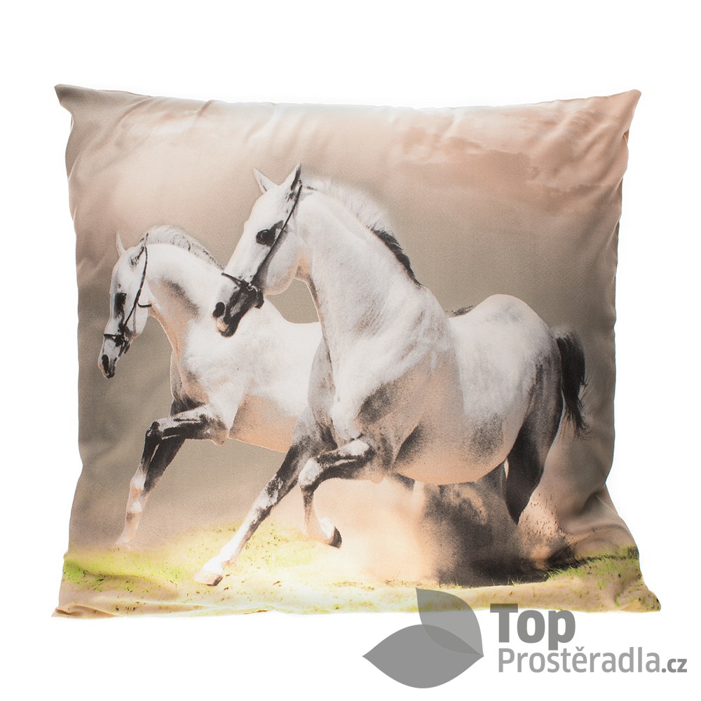 Apex 3D povlak 45x45 Koně