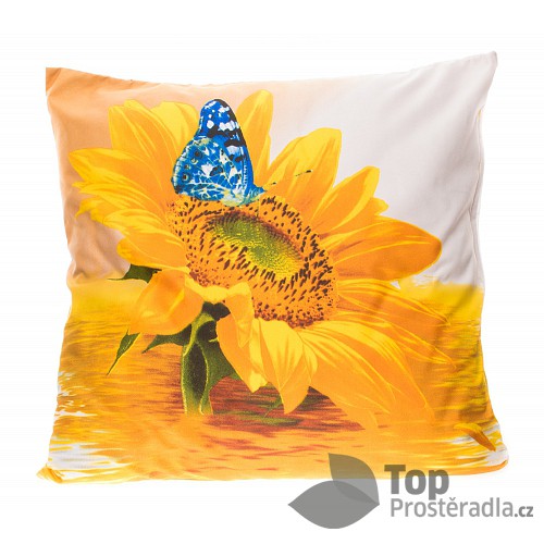 3D povlak 45x45 - Slunečnice